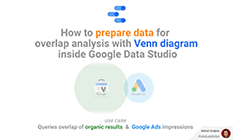 Overlap analysis with Venn diagram inside Google Data Studio